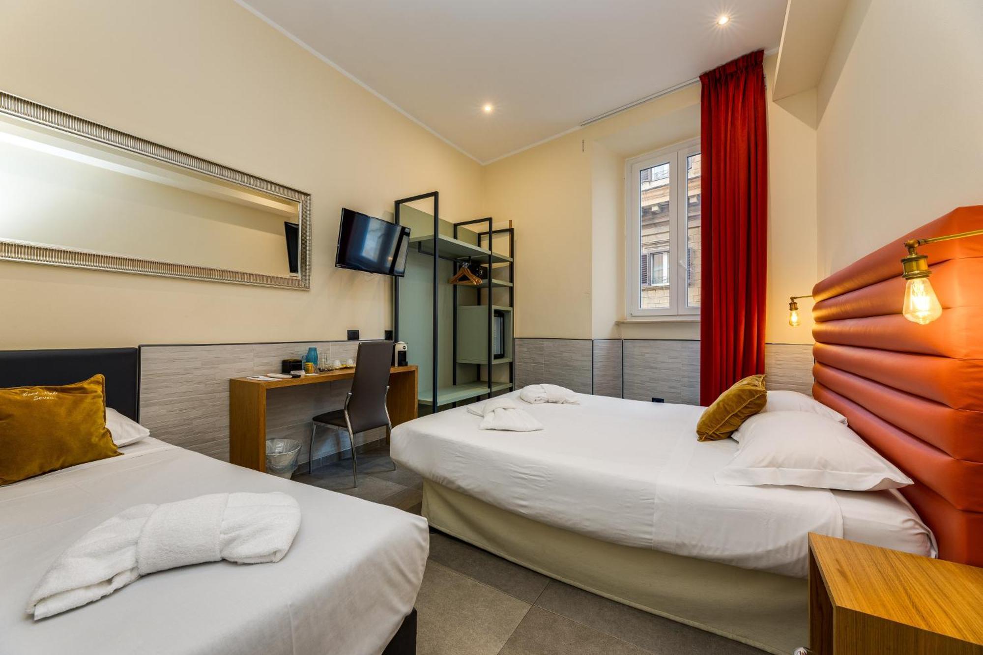Hotel Seven Roma Exterior foto